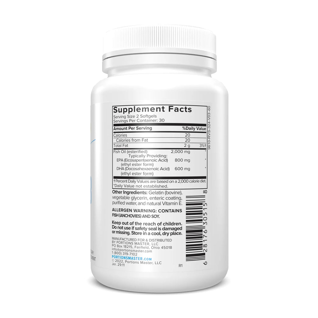 Omega 3 Fish Oil - Heart, Brain, & Eye Health